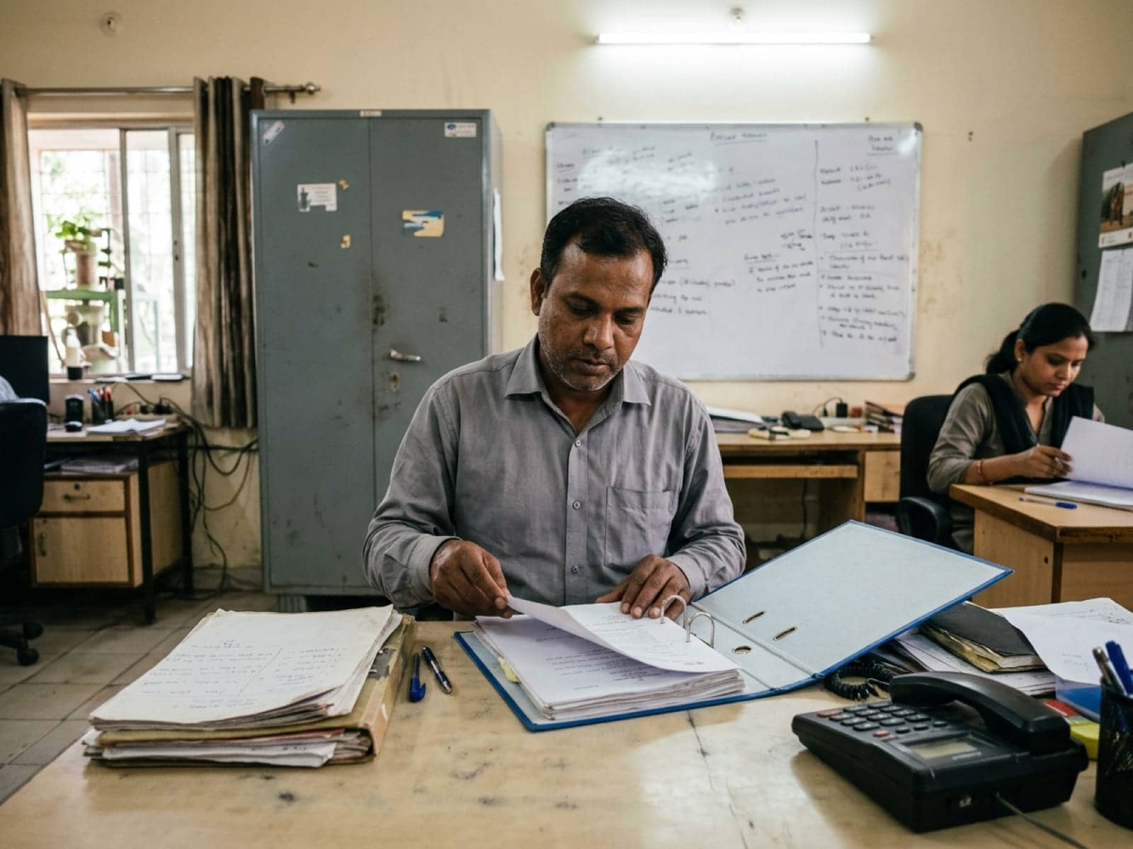 Office Assistants supplied by Aradhya Manpower at a plant in the Indore–Pithampur belt